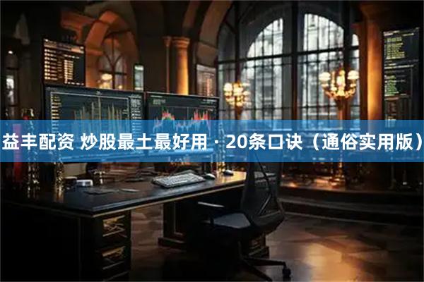 益丰配资 炒股最土最好用 · 20条口诀（通俗实用版）